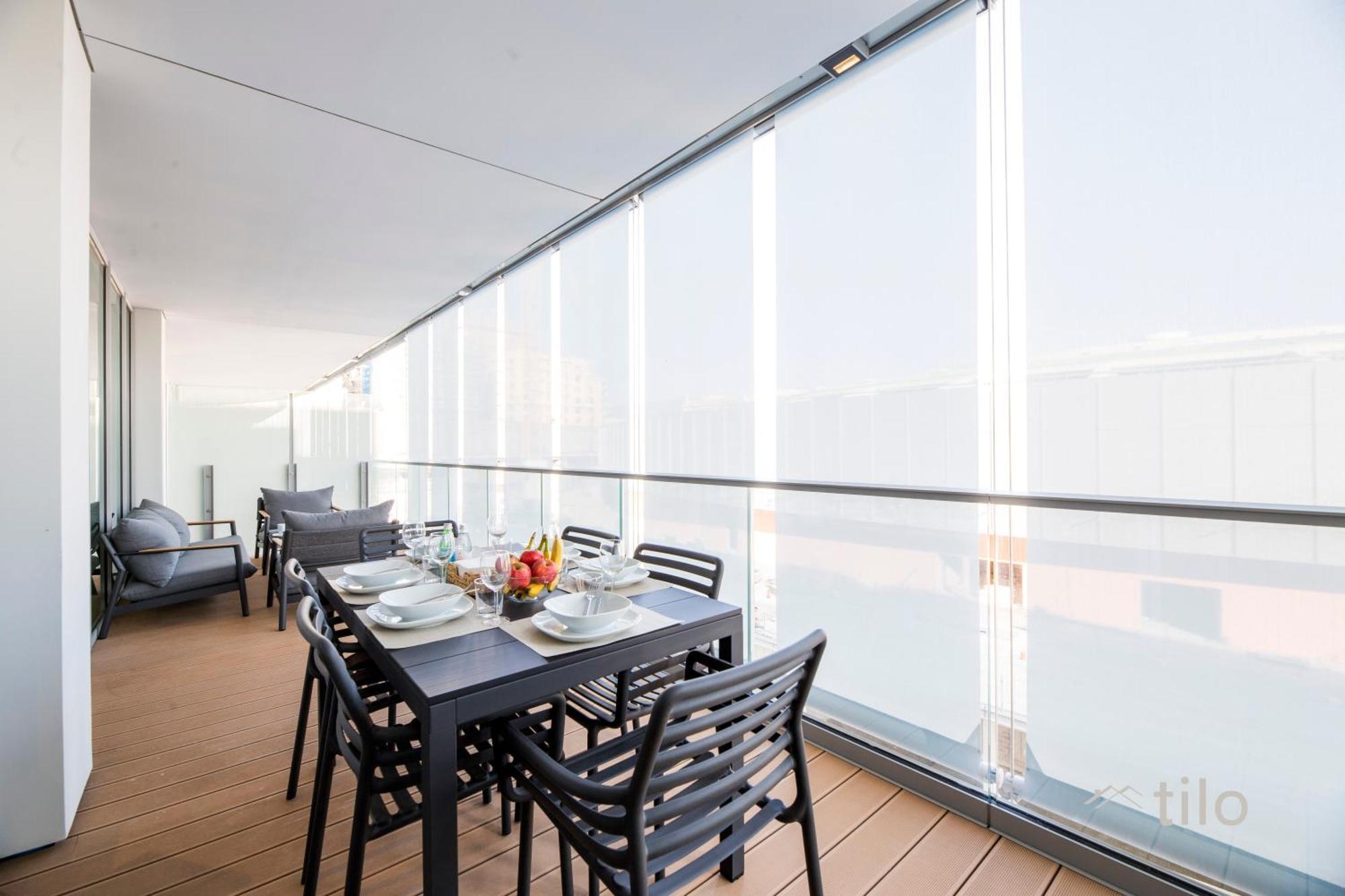 Waterfront Lux, 2 Bed Studio, Parking By Tilo * Genua