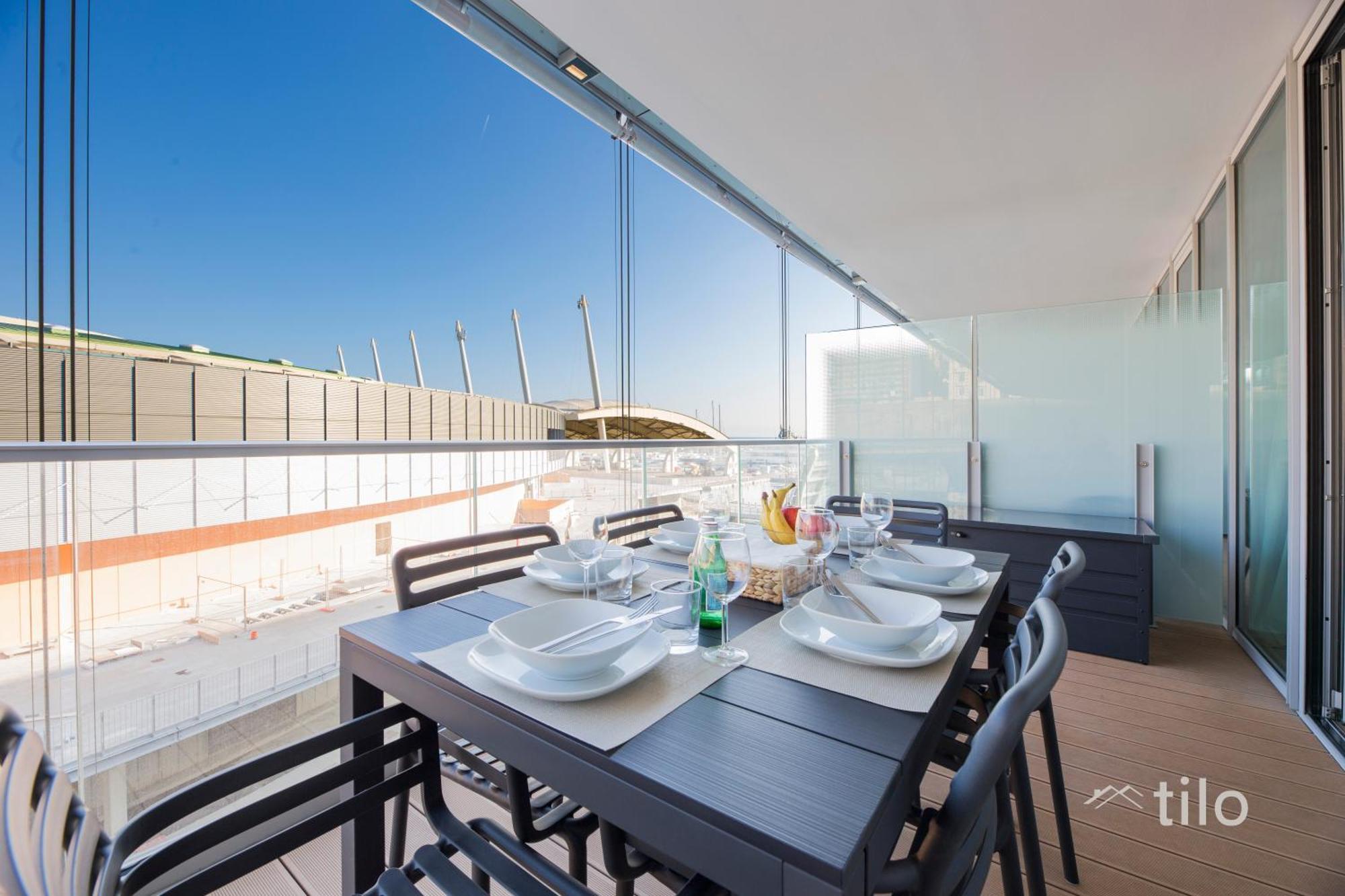 Apartment Waterfront Lux, 2 Bed Studio, Parking By Tilo Genua