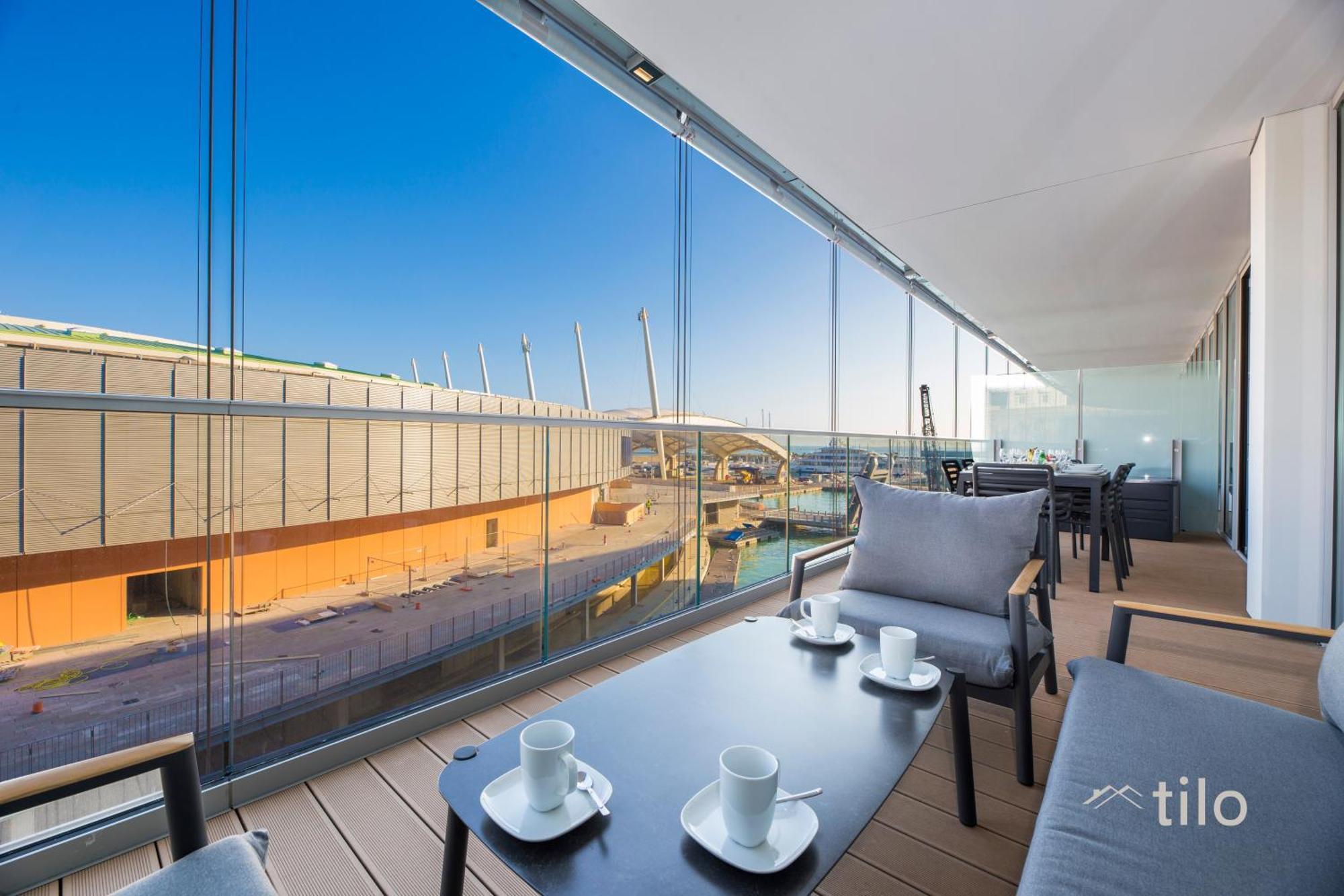 Waterfront Lux, 2 Bed Studio, Parking By Tilo Apartment *
