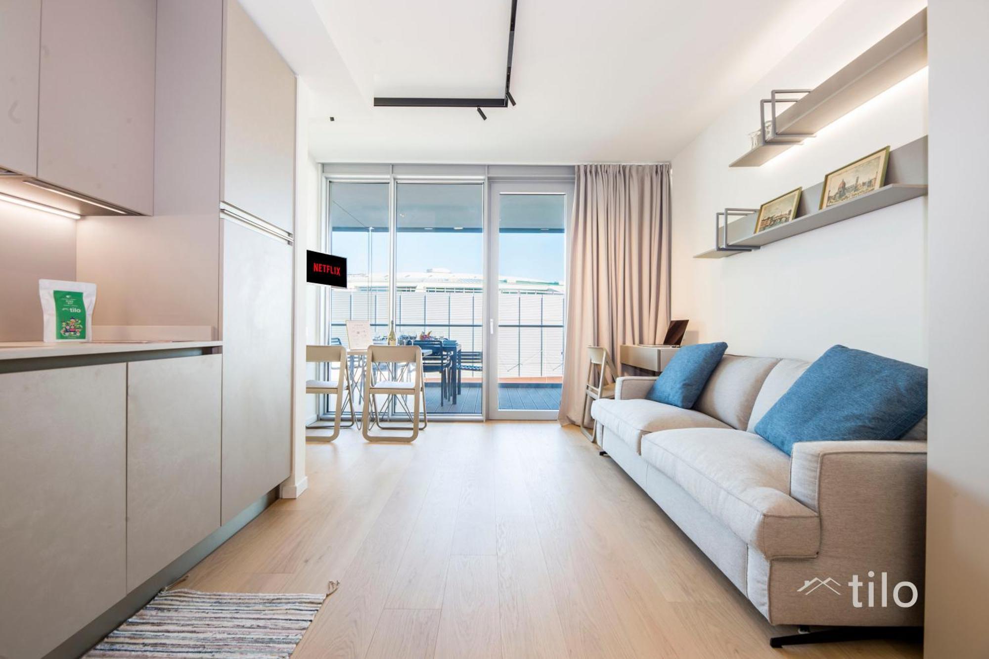Apartment Waterfront Lux, 2 Bed Studio, Parking By Tilo Genua